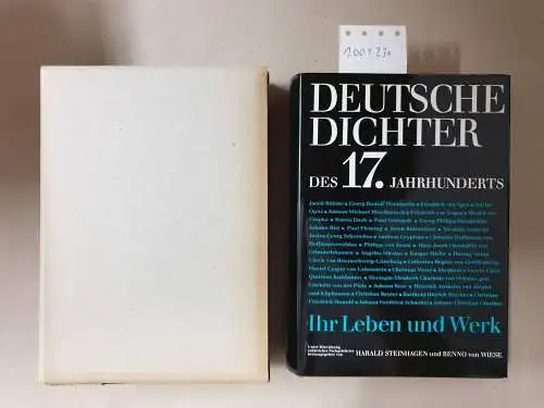 Steinhagen, Harald und Benno von Wiese: Deutsche Dichter - Ihr Leben und Werk: Deutsche Dichter des 17. Jahrhunderts. 