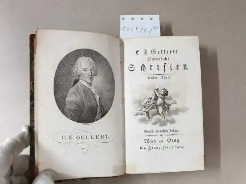 Gellert, C. F: Sämmtliche Schriften. Neueste verbesserte Auflage. In 10 Bänden. 