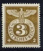 Deutsches Reich 1943 Nr 830 Postfrisch / **