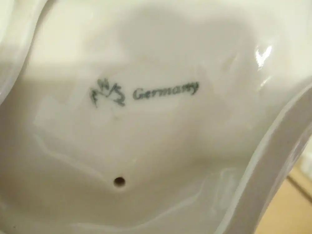 Karl Ens Volkstedt Porzellan Figur 2 Vögel Bachstelzen 4