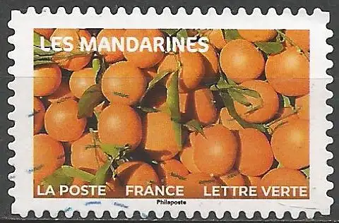 Frankreich (France) 2023 – Früchte : Mandarinen Mi 8510 – Gebraucht