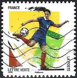 Frankreich 2016 – Fußball : Taubenflügel - Mi 6455 – Gebraucht