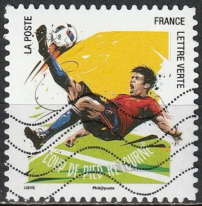 Frankreich 2016 – Fußball - Mi 6458 – Gebraucht