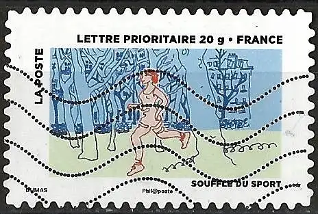 Frankreich (France) 2013 – Mi 5698 - YT Ad898 - Leichtathletik : Laufen ( Course à pied - Athletics: Running )