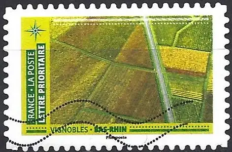 Frankreich 2021 – Mi 7809 - YT AD1942 -  Weinberg im Bas-Rhin ( Vignoble - Vineyard )