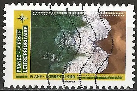 Frankreich 2021 – Mi 7812 - YT AD1945 -  Strand auf Korsika ( Plage corse - Beach in Corsica )