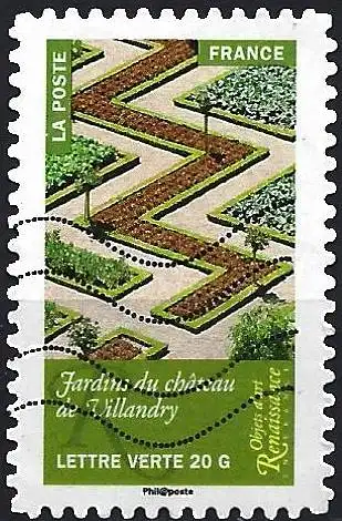 Frankreich (France) 2014 – Mi 5958 - YT AD1016 - Gärten des Schlosses von Villandry ( Jardins - Gardens ) 