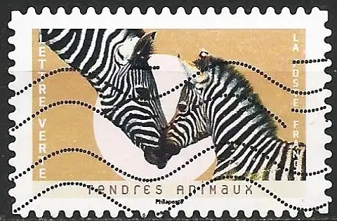 Frankreich 2023 - Mi 8431 - YT Ad 2253 - Zebras