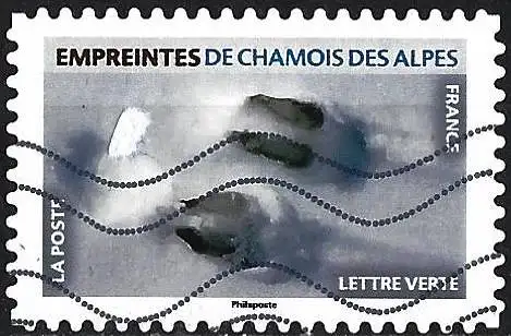 France 2021 - Mi 7847 - YT Ad 1967 -  Tierspuren ( Empreintes d'animaux - Footprints of animals )