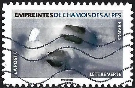 Frankreich (France) 2021 - Mi 7847 - YT Ad 1967 -  Tierspuren ( Empreintes d'animaux - Footprints of animals )