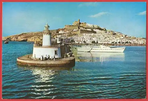 [Ansichtskarte] Spanien (Balearen) Leuchtturm von Ibiza. 