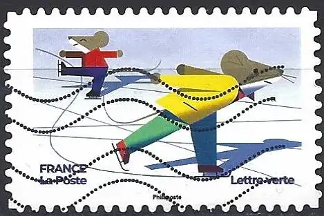 Frankreich (France) 2022 – Mi 8365 - YT Ad 2224 - Weihnachtsbriefmarken ( Timbres de Noël - Christmas stamps )
