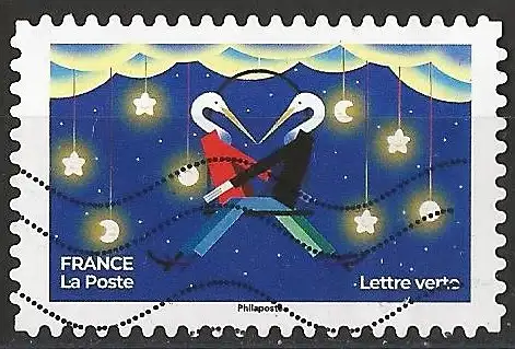 Frankreich (France) 2022 – Mi 8366 - YT Ad 2225 - Weihnachtsbriefmarken ( Timbres de Noël - Christmas stamps )