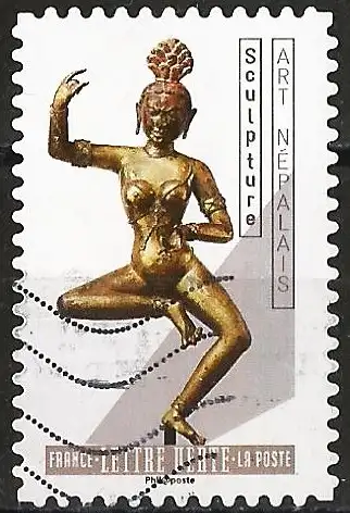 Frankreich (France) 2019 – Mi 7295 - YT Ad1703 - Statuette von Nepal