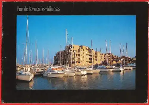 [Ansichtskarte] Bormes-les-Mimosas : Der Yachthafen ( Port de plaisance - Marina ). 