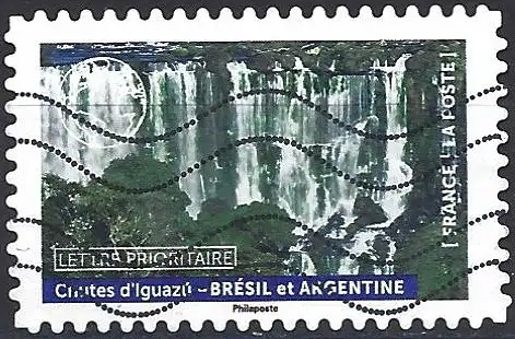 Frankreich 2022 – Mi 8102 - YT Ad 2090 - Iguazú-Wasserfälle, Brasilien 