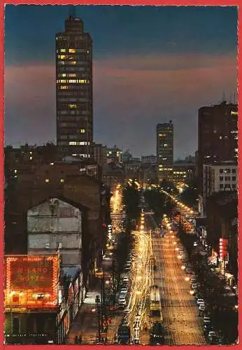 [Ansichtskarte] Italien - Milano : Vikor Pisani Straße /
Italie - Milan : Rue Victor Pisani /
Italy - Milano : Victor Pisani street. 