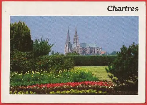 [Ansichtskarte] Frankreich - Eure-et-Loir ( 28 ) Chartres : Die Katedrale. 