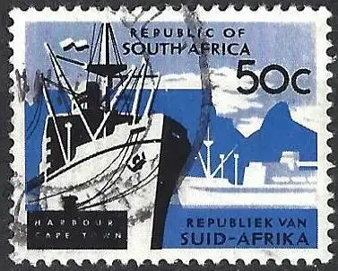 Südafrika 1962 - Mi 308 - YT 273 - Hafen von Kapstadt 