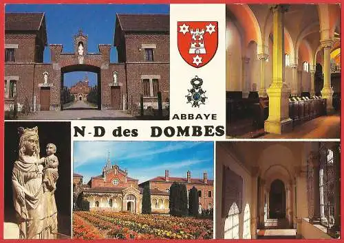 [Ansichtskarte] Ain - Le Plantay :  Abtei Notre-Dame-des-Dombes ( Abbaye - Abbey ). 