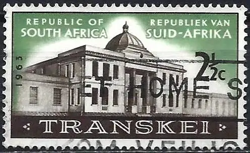 Südafrika (Afrique du Sud) 1963 - Mi 318 - YT 277 - Transkei-Parlament ( Parlement de Transkei )