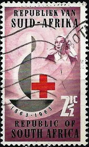 Südafrika (Afrique du Sud) 1963 - Mi 314 - YT 275 - Rotkreuz ( Croix-Rouge - Red Cross )