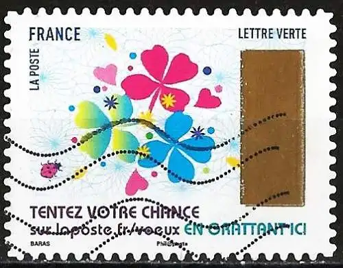 Frankreich (France) 2017 - Mi 6904 - YT Ad 1500 -  Wünsch ( Vœux - Greeting stamps  )