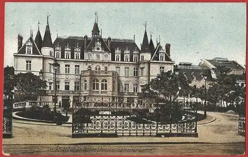 [Ansichtskarte] Gironde - Arcachon : Casino, altes Schloss Deganne /
Casino et ancien château /
Casino & Old castle. 