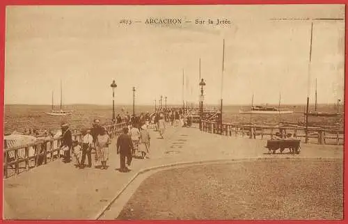 [Ansichtskarte] Gironde - Arcachon : Die Steg der Kapelle /
Jetée de la Chapelle /
Chapel Pier. 