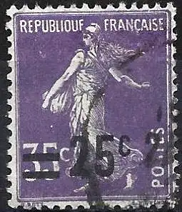 Frankreich (France) 1926 – MI 201 - YT 218 - Säerin ( Semeuse - Sower ) 