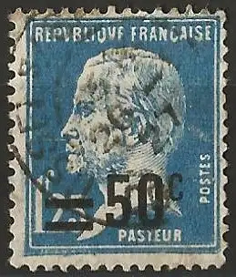 Frankreich (France) 1926 – Mi 208 - YT 222 - Louis Pasteur 