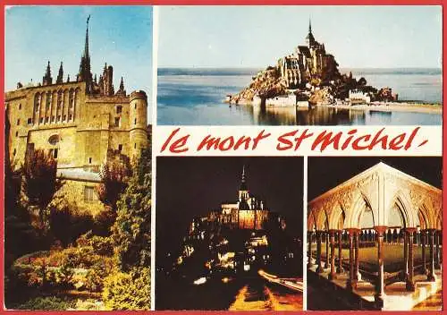 [Ansichtskarte] Manche ( 50 ) Mont Saint-Michel /
Frankreich. 