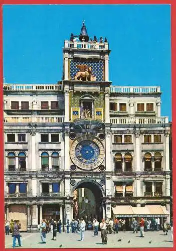 [Ansichtskarte] Italien - Venedig : Der Uhrturn /
Italie - Venise : Tour de l'horloge /
Italy - Venice : Clock tower. 