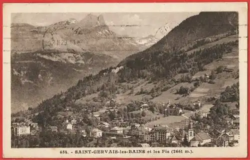 [Ansichtskarte] Frankreich ( France ) Haute-Savoie :  Saint-Gervais-les-Bains. 