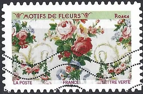 Frankreich (France) 2021 - Mi 7889 - YT Ad 1991 - Blumenmuster ( Motifs floraux - Floral patterns ) 
