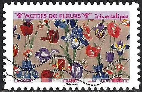 Frankreich (France) 2021 - Mi 7892 - YT Ad 1994 - Blumenmuster ( Motifs floraux - Floral patterns ) 