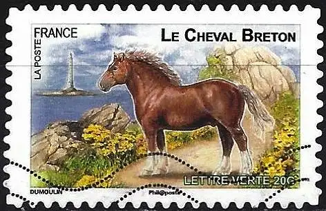 Frankreich (France) 2013 – Mi 5543 - YT Ad 813 - Pferd ( Cheval - Horse )