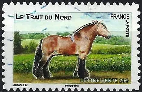 Frankreich (France) 2013 – Mi 5546 - YT Ad 816  - Pferd ( Cheval - Horse )