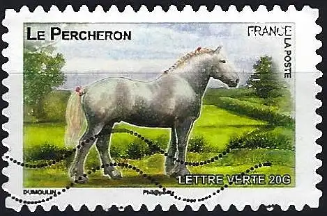 Frankreich (France) 2013 – Mi 5551 - YT Ad 821  - Pferd ( Cheval - Horse )