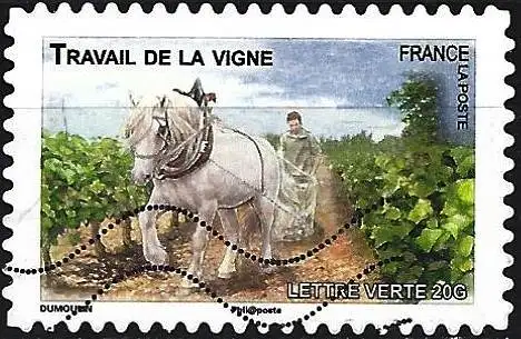 Frankreich (France) 2013 – Mi 5552 - YT Ad 822  - Pferd ( Cheval - Horse )