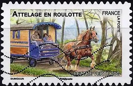 Frankreich (France) 2013 – Mi 5550 - YT Ad 820 - Pferd ( Cheval - Horse )