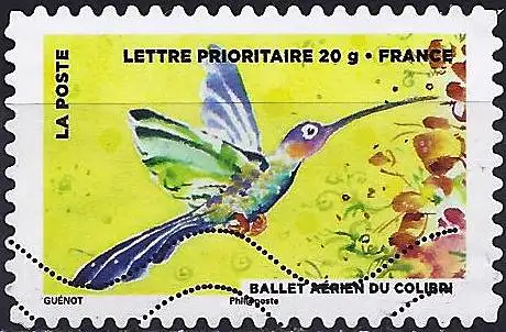 Frankreich (France) 2013 – Mi 5696 - YT Ad 896 - Vogel : Kolibri ( Oiseau : Colibri - Bird : Hummingbird )