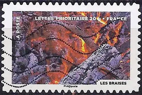 Frankreich 2012 – Mi 5440 - YT Ad 758 - Die Briefmarke feiert das Feuer 