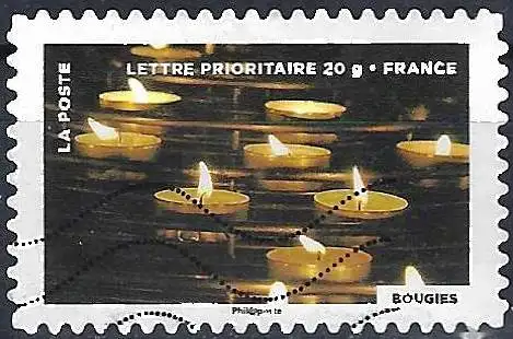 Frankreich (France) 2012 – Mi 5441 - YT Ad 759- Die Briefmarke feiert das Feuer ( Le Timbre fête le feu - The Stamp celebrates fire )