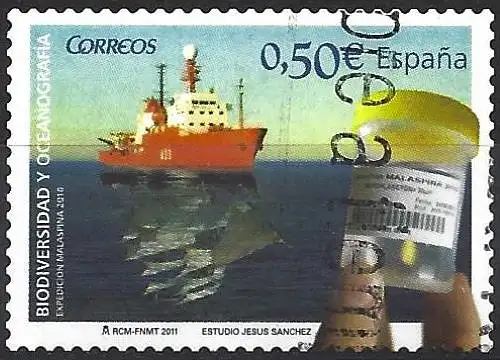 Spanien (Espagne) 2011 – Mi 4578 - YT 4283 - Schiff Malaspina ( Navire - Ship )