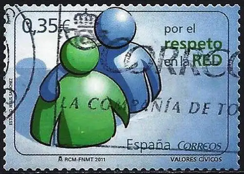 Spanien (Espagne) 2011 – Mi 4593 - YT 4296 - Bürgerlichen Werte ( Valeurs civiques - Civic valors)