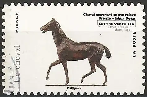 Frankreich (France) 2013 – Mi 5492 - YT Ad 786 - Tiere in der Kunst : Pferd ( Animaux dans l'Art : Cheval - Horse ) 