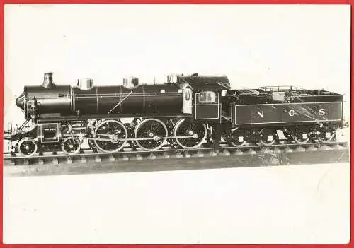 [Ansichtskarte] Lokomotive N.C.S. 78 von 1911. 