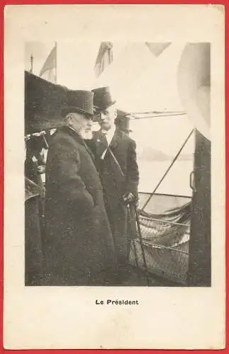 [Ansichtskarte] Französischer Präsident : Emile Loubet / Président. 