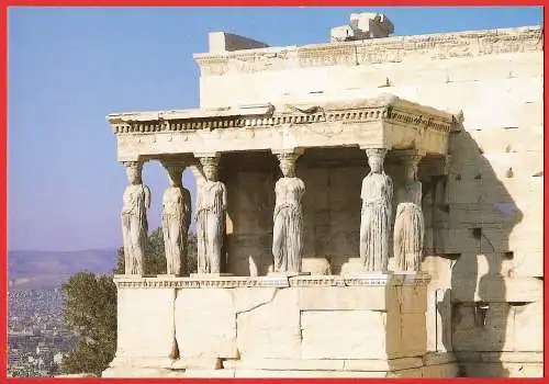 [Ansichtskarte] Griechenland : Athen : Die Karyatiden der Akropolis /
Grèce : Athènes : Les Cariatides de l'Acropole /
Athens:  Acropolis , The Karyatids. 